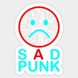 Sad Punk Sticker